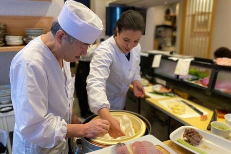 Kanazawa Sushi Making Experience with a 50-Year Master Chef