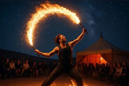 Dinner Show in Agafay Desert with Quad Bike & Camels
