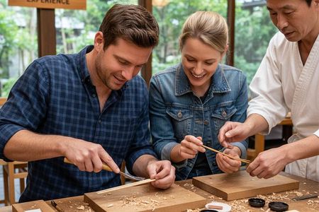 Gion Traditional Chopstick Making Workshop
