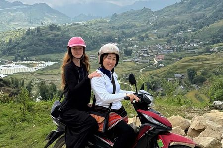 Sapa Loop Half Day Motorbike Tour Visit Villages and Waterfall