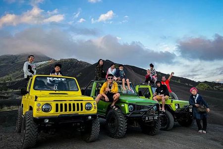 Mount Batur: Sunrise Jeep Safari & Ring of Fire Expedition