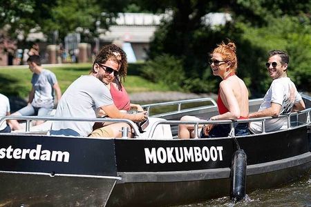 Amsterdam Canal Boat Rental - Sail Yourself without a License