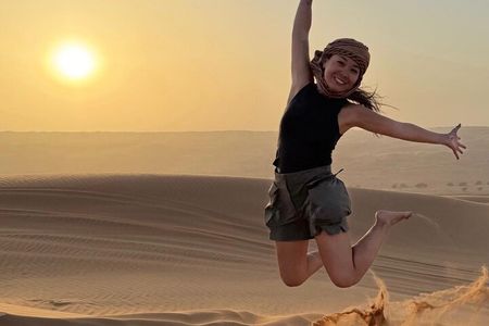 Private Watching Sunset Desert Safari Tour