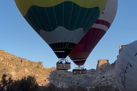 Soğanlı or Ihlara Valley Hot Air Balloon Ride Cappadocia
