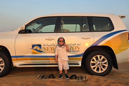 Premium Red Dune Safari, Sandboarding, Camel Ride & 5*BBQ Dinner.