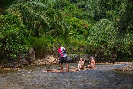 Khao Lak Full Day Bamboo Rafting Tour with Lunch from Phuket
