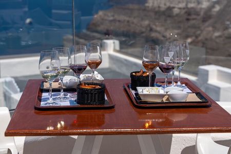 Santorini Vegan Food & Wine Private Tour