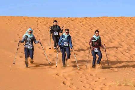 Trekking in Merzouga Desert & visit Nomad Family