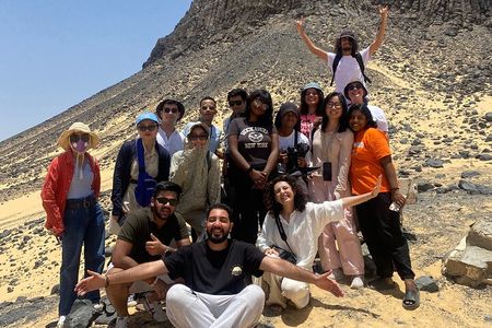 White and Black Desert Overnight Camping Adventure