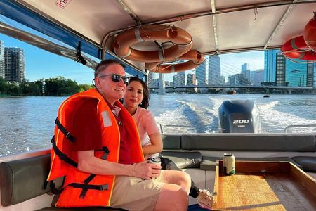 Sunset tour on SaiGon River with LUXURY SPEEDBOAT