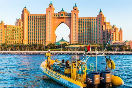 Dubai Yellow Boat Tour Marina Palm and Burj Al Arab