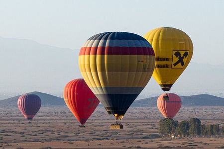 Hot Air Balloon Tour Over Marrakesh and Atlas Mountains