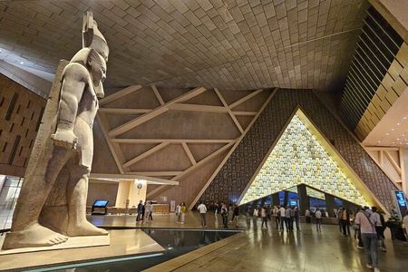 Night Tour at the Grand Egyptian Museum with dinner