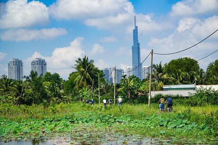 Ho Chi Minh Half day Green Oasis Bike Experience