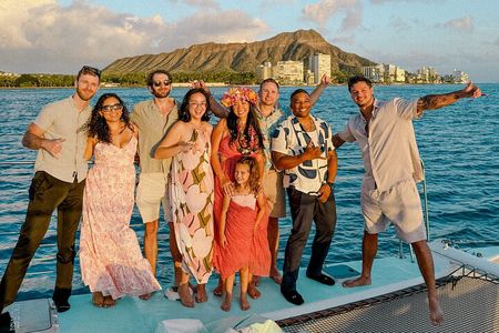 Private Catamaran Sunset Sail in Waikiki
