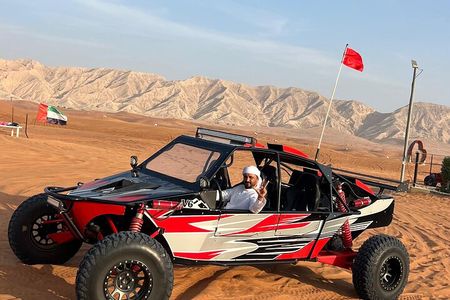 Dunes Buggy Drive In Red Desert Dubai