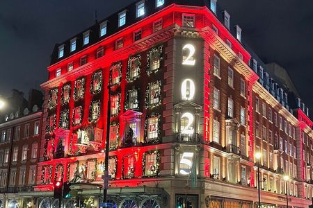 London Christmas Lights Tour By Private Black Taxi