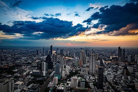 Mahanakhon Sky Walk Tour in Bangkok