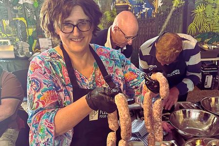 Sausage Making Masterclass and Lunch at Bungala House