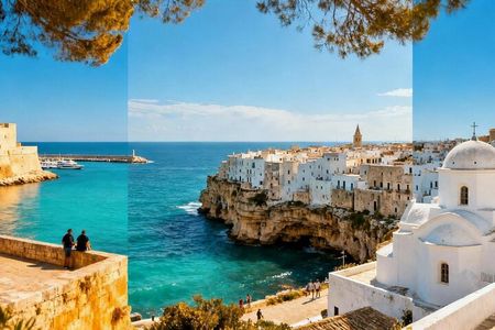 Between Villages and Waves Monopoli Ostuni and Polignano by boat