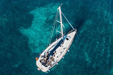 Sailing tour at the Poetto
