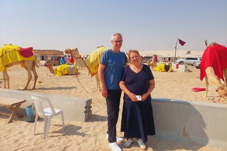 Doha Desert Safari Dune Bashing, Camel Ride and Inland Sea Visit