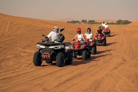 Dubai Desert Safari with Quad Bike or Buggy, BBQ Dinner & Shows