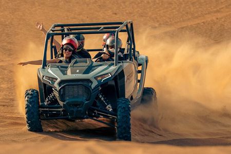 Dubai Half Day Desert Safari ATV Ride or Buggy & Sandboarding