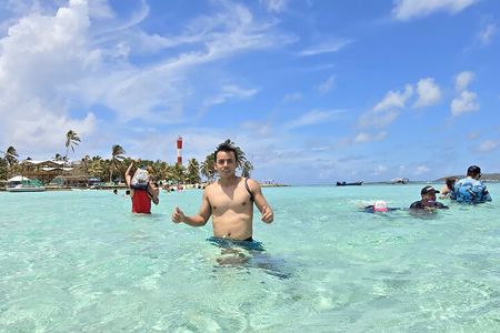 Two Day Aquarium Johnny Cay Boat Party and Island Trip