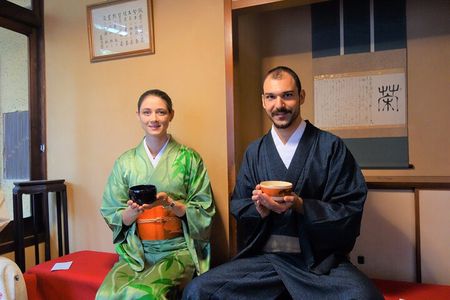 Kyoto: Special price -Tea Ceremony and Kimono at Machiya