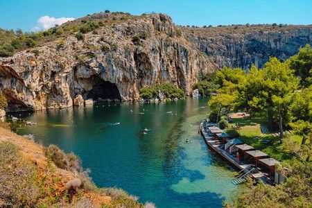 Private Athens Riviera Escape: Lake Vouliagmeni & Coastal Gems