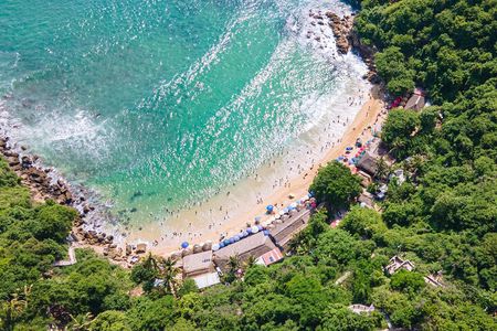 Puerto Escondido at 1 Carrizalillo, Zicatela and Release Turtles