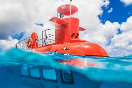 Semi Submarine Tour in Saint Anne Marine National Park