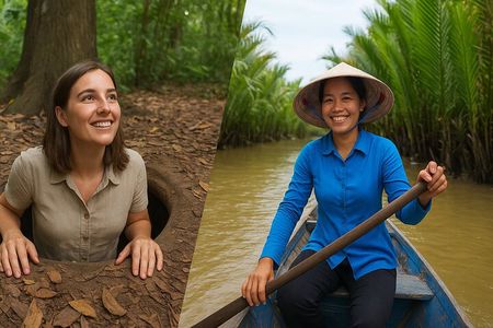 Cu Chi Tunnels and Mekong Delta 1 Day