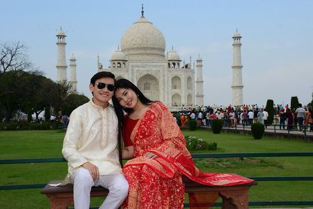 Agra TajMahal Tour by Gatiman Exp. Train