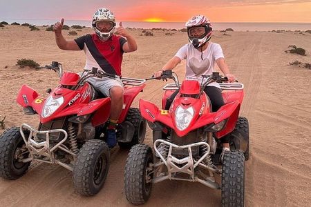 Agadir Quad Adventure Off-Road & Berber tea break local families 
