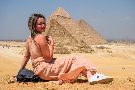 Sharm to Cairo Air Adventure: Pyramids & GEM Discovery