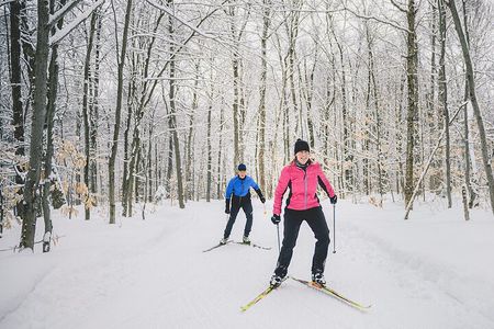 Cross Country Ski Introduction at Camp Mercier