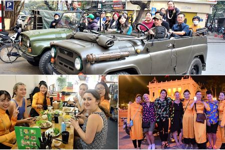 Led By Women Hanoi Jeep Food Tours