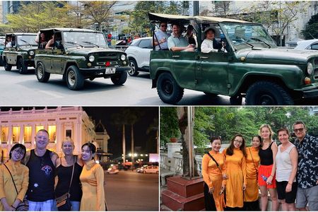 Hanoi Jeep Food Tour Led By Women