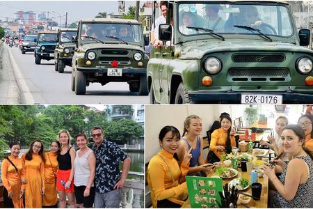 Hanoi Jeep Tour: Food, Culture, Sightseeing & Fun