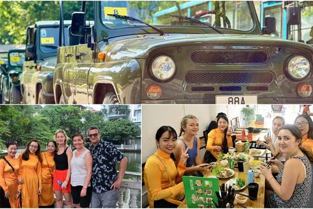 Hanoi Half Day Highlights & Hidden Gems By Jeep