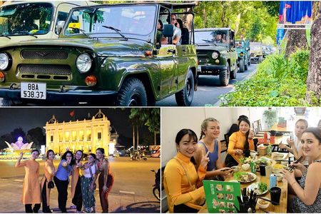 Hanoi Jeep Foodie Tours Led By Women