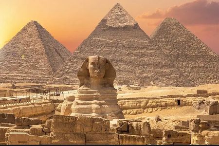 All-Inclusive Private Tour: Giza Pyramids,Sphinx,Sakkara &Memphis