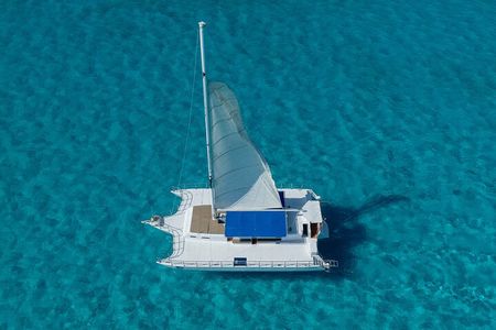 All-Inclusive Isla Mujeres Catamaran with Free Transportation