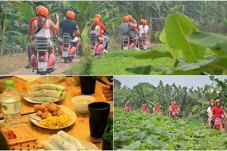 Hanoi Vespa Tours: Hanoi Countryside Vintage Vespa Tours