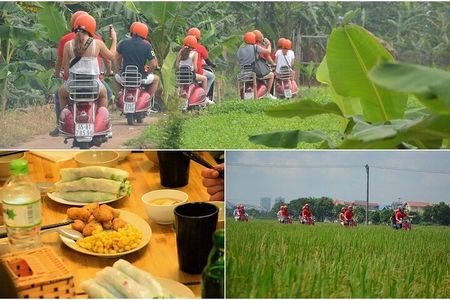 Hanoi Back Street Vespa Tours: Full Day Vespa Tours 