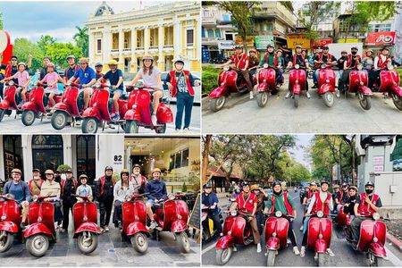 Hanoi By Vespa Tours: HISTORY + CULTURE + SIGHT + FUN 2,5 Hours