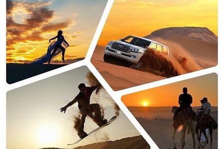 Doha: Half Day Desert Safari with Camel Ride and Inland Sea Tour