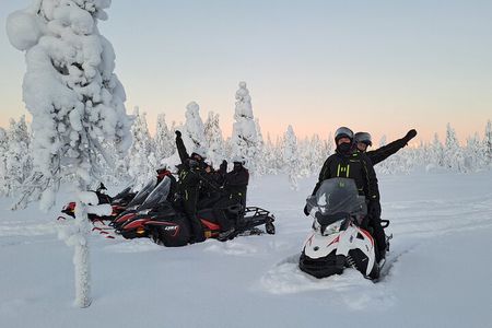 2-Hour Snowmobile Experience (Small Group of 8)